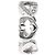 Cartier C Heart Diamantring aus 18K Weißgold - Ansicht 3