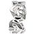 Cartier C Heart Diamantring aus 18K Weißgold - Ansicht 8