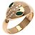 Bulgari Serpenti Diamant Malachit Ring - Ansicht 2