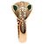 Bulgari Serpenti Diamant Malachit Ring - Ansicht 3