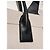 Borsa Tote Rive Gauche Saint Laurent Nero Beige - vista 12