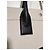 Borsa Tote Rive Gauche Saint Laurent Nero Beige - vista 2