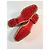 Scarpe Oxford in suede marrone Christian Louboutin - vista 12