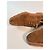 Scarpe Oxford in suede marrone Christian Louboutin - vista 17