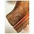 Scarpe Oxford in suede marrone Christian Louboutin - vista 5