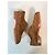 Scarpe Oxford in suede marrone Christian Louboutin - vista 6