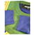 DSquared2 Wollpullover mit Streifen Blau Grün Gelb  - Ansicht 7