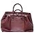 Borsa in pelle bordeaux Dolce & Gabbana Bordò