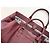 Borsa in pelle bordeaux Dolce & Gabbana Bordò - vista 5