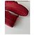 Sneakers in suede rosso Christian Louboutin con borchie - vista 13