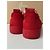Sneakers in suede rosso Christian Louboutin con borchie - vista 14