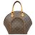 Borsa a mano Ellipse MM Monogramma Louis Vuitton Marrone