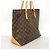 Borsa Tote Cabas Mezzo Monogram Louis Vuitton Marrone - vista 2