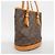 Borsa Tote Bucket PM Monogram Louis Vuitton Marrone - vista 2
