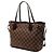 Louis Vuitton Borsa Neverfull PM Damier Ebene Marrone - vista 2