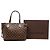 Louis Vuitton Borsa Neverfull PM Damier Ebene Marrone - vista 8