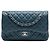 Chanel Blu Jumbo Classico Caviar Doppio