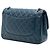 Chanel Blu Jumbo Classico Caviar Doppio - vista 2