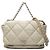 Chanel Graue Maxi 19 aus Lammleder Braun