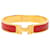 Bracelet PM Clic H en émail rouge étroit Hermès  - vue 1