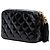Camera Bolsa de câmera em couro patenteado acolchoado preto CC da Chanel - vista 2