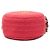 Clutch rotondo in tweed rosa 19 di Chanel con catena - vista 3