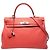 Hermès Rosso Clemence Kelly II Retourne 35