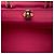 Hermès Borsa Herbag Zip 39 in Tela Rosa - vista 4