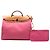 Hermès Borsa Herbag Zip 39 in Tela Rosa - vista 8