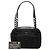 Borsa a mano in jersey cioccolato nero CC di Chanel - vista 8