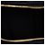 Clutch rectangular de piel de cordero negro Chanel Metiers d'Art CC con cadena y borla - vista 4