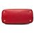 Prada Rosso Medio Saffiano Pelle Borsa Doppia - vista 3