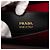 Prada Rosso Medio Saffiano Pelle Borsa Doppia - vista 5