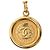 Kette mit Medaillon vergoldet CC Gold Chanel 31 Rue Cambon Golden - Ansicht 2