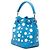 Noe Louis Vuitton Blu Yayoi Kusama Monogramma Gigante Empreinte Infinity Dots Nano Noé - vista 2