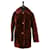Abrigo Prada de shearling marrón chocolate  - vista 1