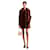 Abrigo Prada de shearling marrón chocolate  - vista 2