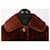 Abrigo Prada de shearling marrón chocolate  - vista 3