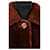 Abrigo Prada de shearling marrón chocolate  - vista 7