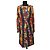 Gianni Versace Set giacca e vestito con stampa floreale versatile Nero Bianco Rosso Blu Multicolore Verde Porpora Giallo