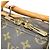 Borsa Boston Keepall 55 Monogram Louis Vuitton Marrone - vista 12