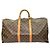 Borsa Boston Keepall 55 Monogram Louis Vuitton Marrone - vista 2