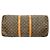 Borsa Boston Keepall 55 Monogram Louis Vuitton Marrone - vista 5