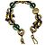 Charm de cadena Donut Loewe Dorado Verde Amarillo - vista 4