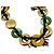 Charm de cadena Donut Loewe Dorado Verde Amarillo - vista 5