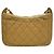 Borsa a spalla in pelle di vitello grana beige Chanel - vista 2