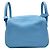 Hermès Borsa tote Hermes Mini Lindy Swift Blu Azteco Blu chiaro - vista 2