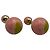 Orecchini Tribal Ball Stud di Christian Dior Rosa D'oro