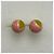 Orecchini Tribal Ball Stud di Christian Dior Rosa D'oro - vista 4