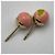 Orecchini Tribal Ball Stud di Christian Dior Rosa D'oro - vista 6